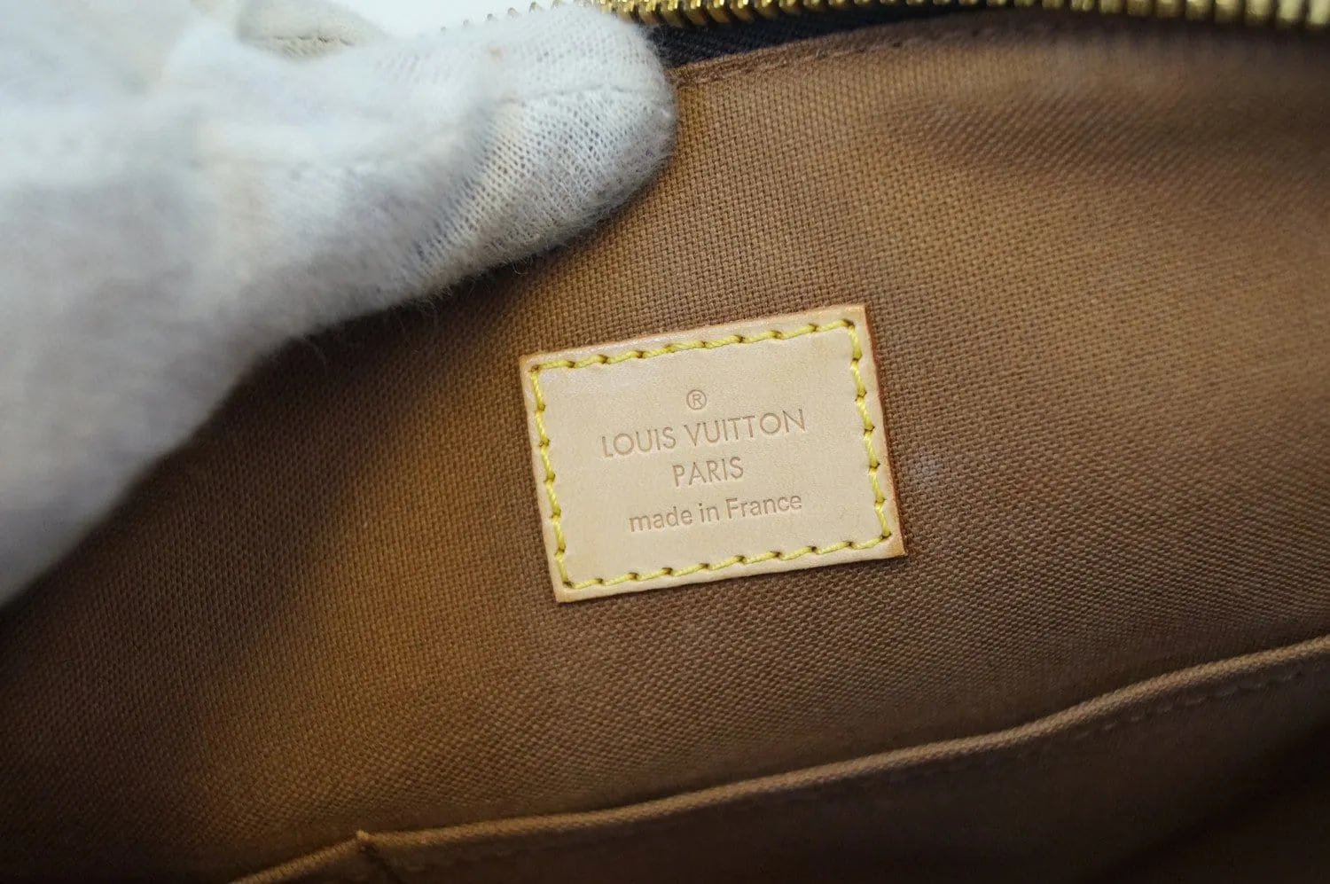 LOUIS VUITTON Monogram Tivoli GM Brown Tote Bag
