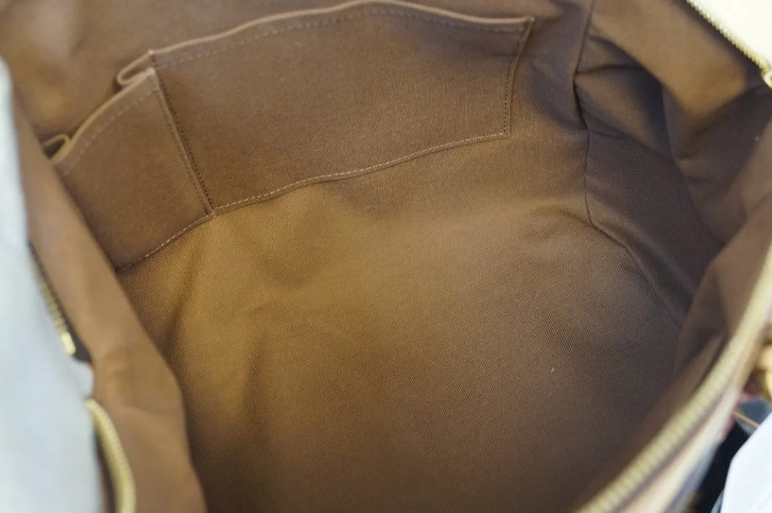LOUIS VUITTON Monogram Tivoli GM Brown Tote Bag