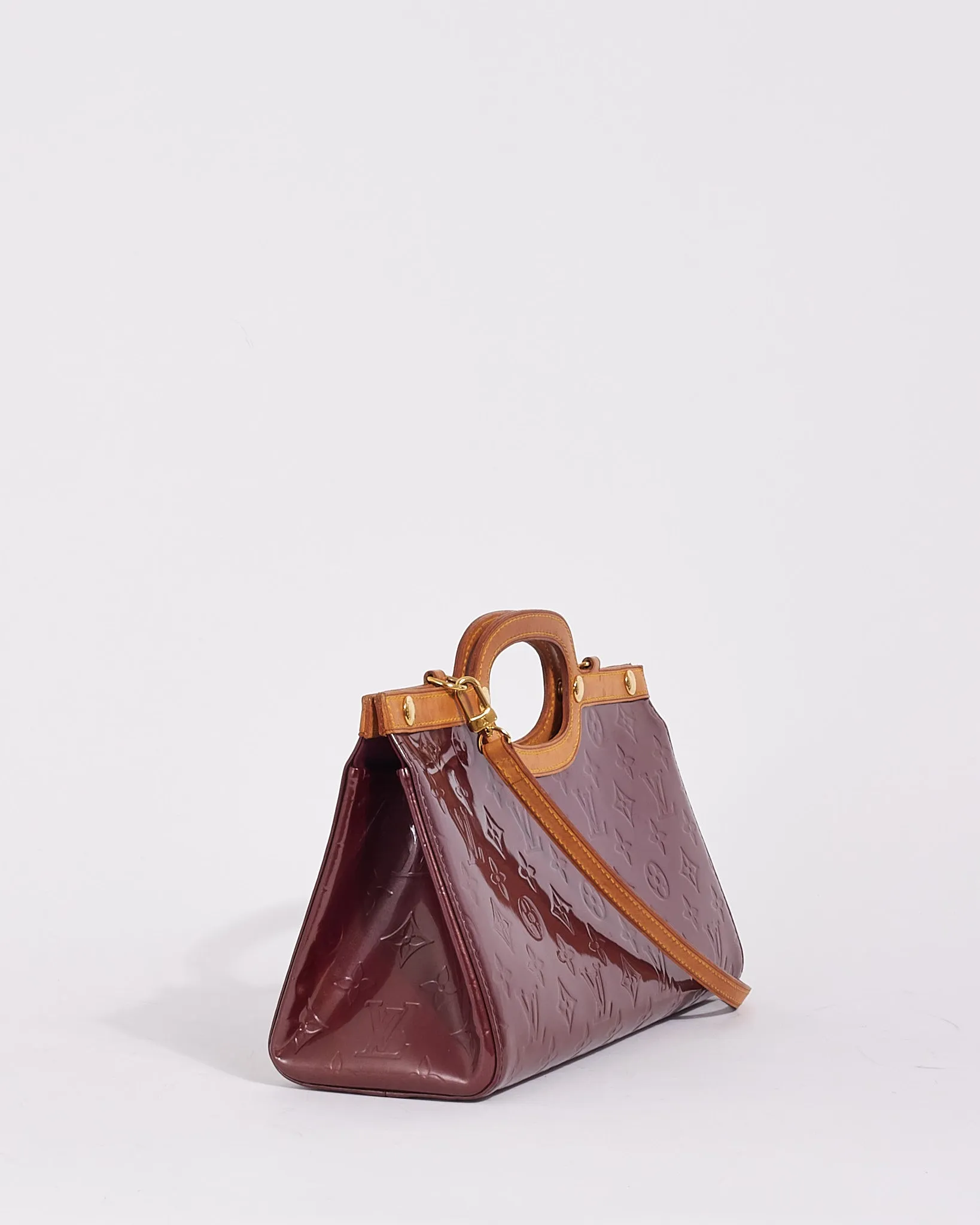 Louis Vuitton Purple (Violet) Monogram Vernis Roxbury Drive 2way Tote