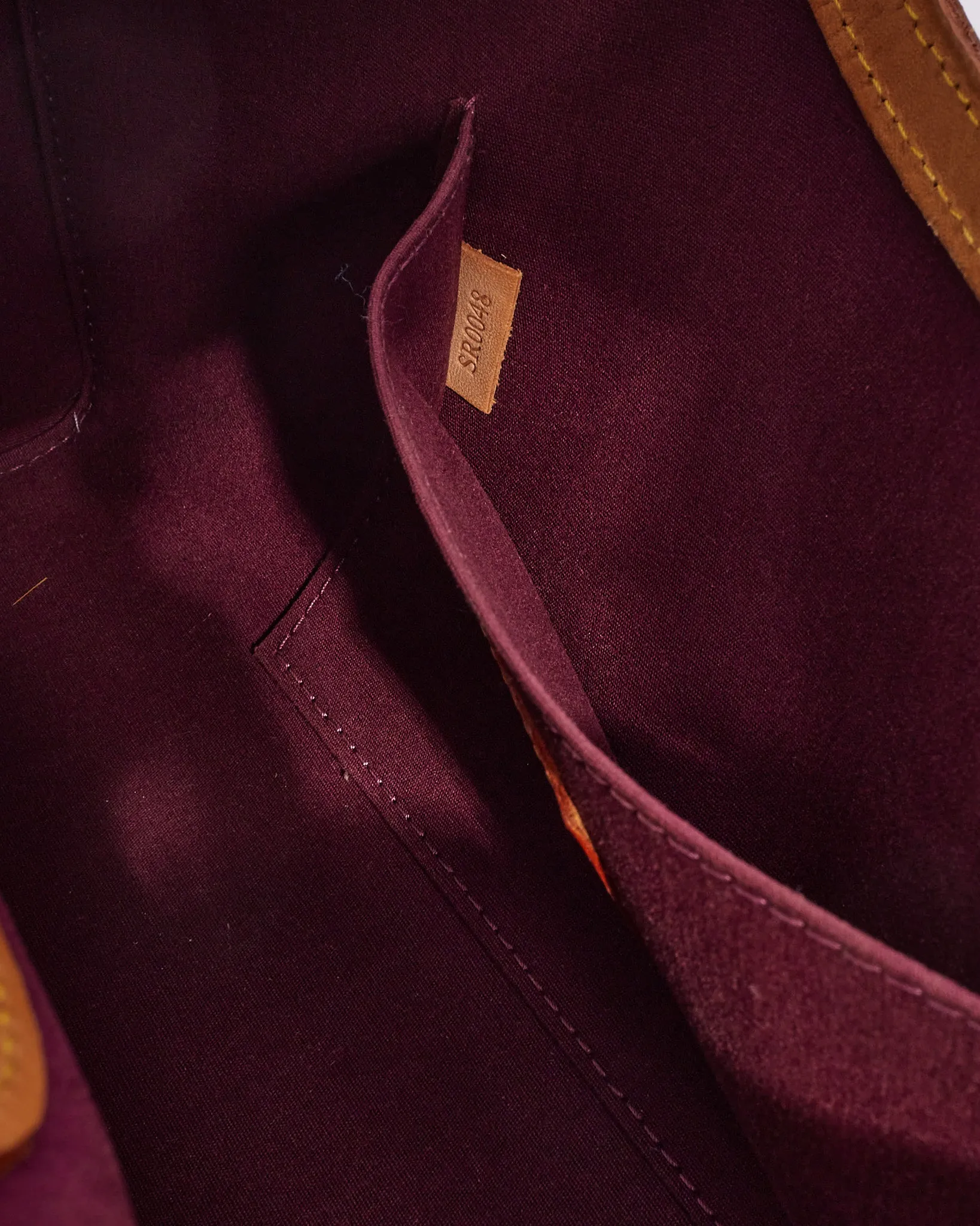 Louis Vuitton Purple (Violet) Monogram Vernis Roxbury Drive 2way Tote