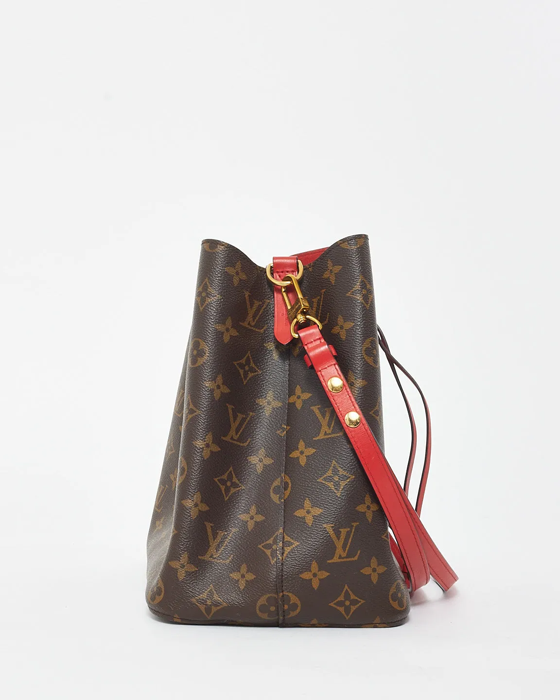 Louis Vuitton Red Monogram Canvas NéoNoé Bucket Bag