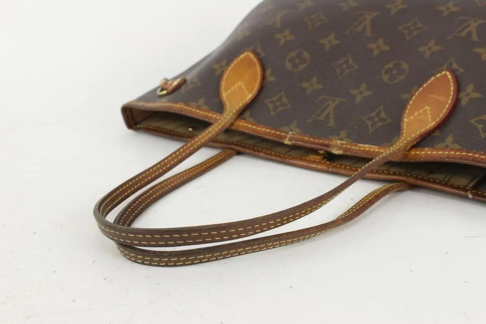 Louis Vuitton Small Monogram Neverfull PM Tote Bag 827lv96