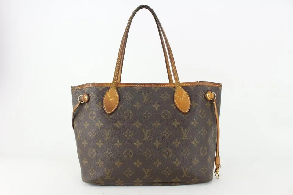 Louis Vuitton Small Monogram Neverfull PM Tote Bag 827lv96