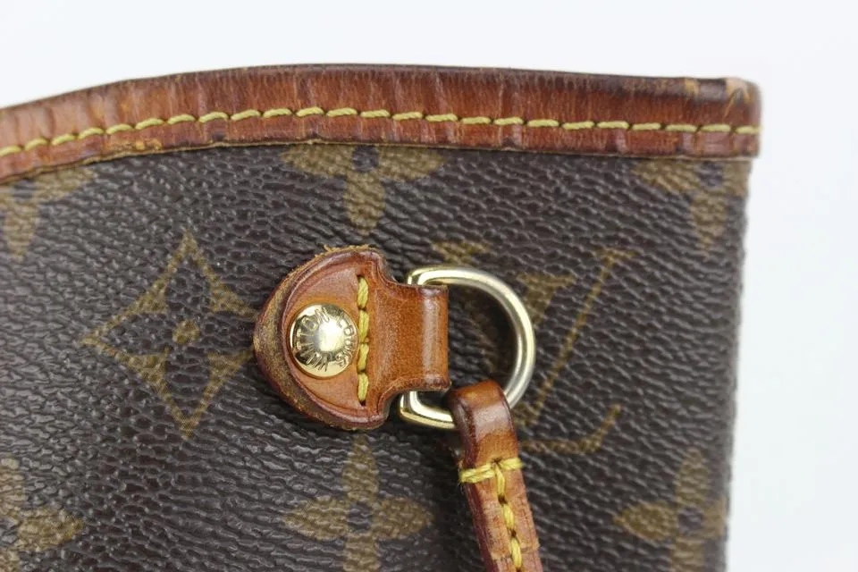 Louis Vuitton Small Monogram Neverfull PM Tote Bag 827lv96