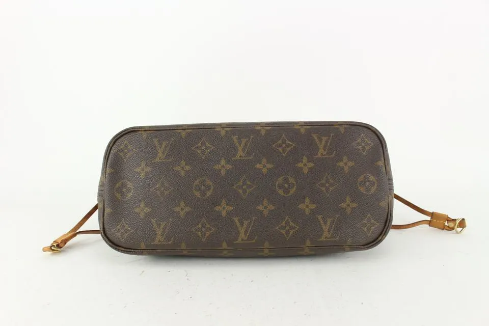Louis Vuitton Small Monogram Neverfull PM Tote Bag 827lv96