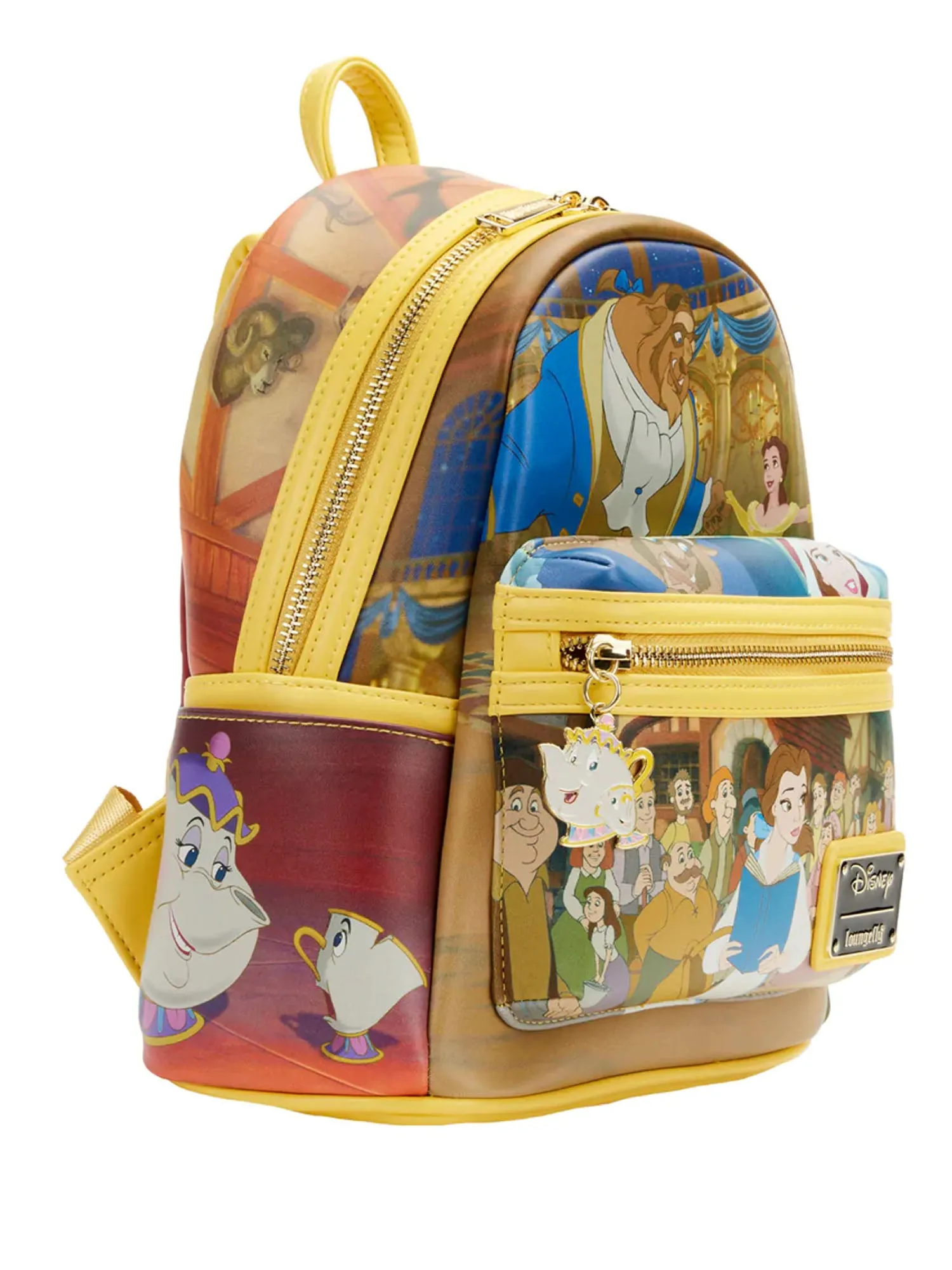 Loungefly x Disney Beauty And The Beast Belle Mini Backpack Princess Scene