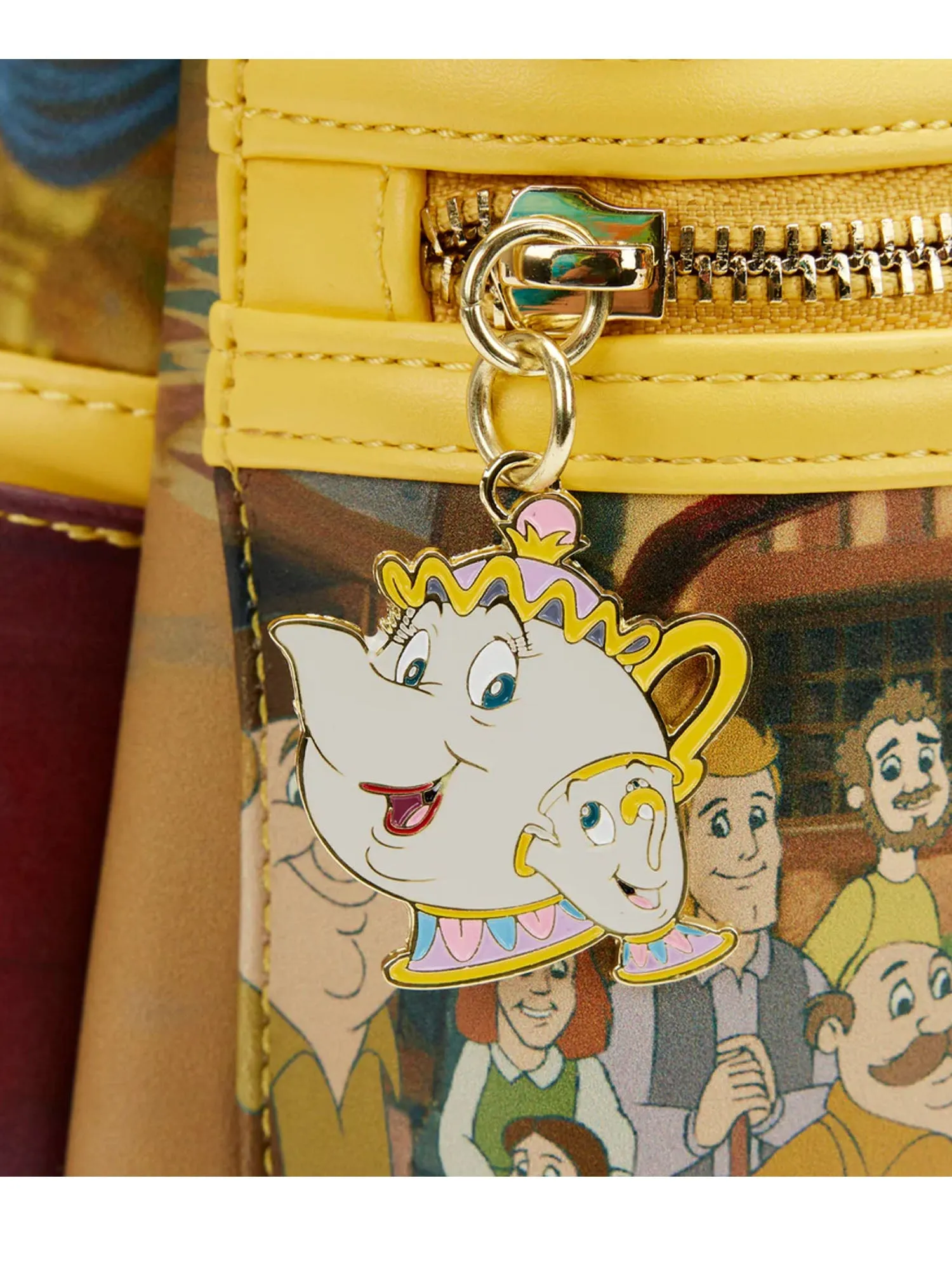Loungefly x Disney Beauty And The Beast Belle Mini Backpack Princess Scene