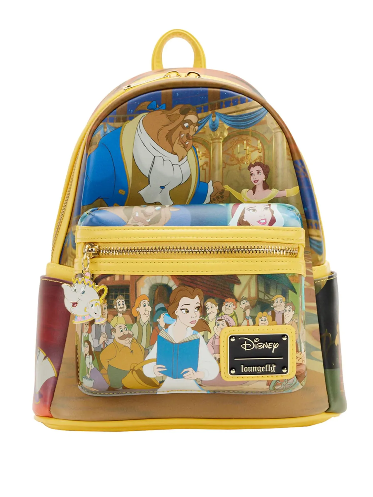 Loungefly x Disney Beauty And The Beast Belle Mini Backpack Princess Scene
