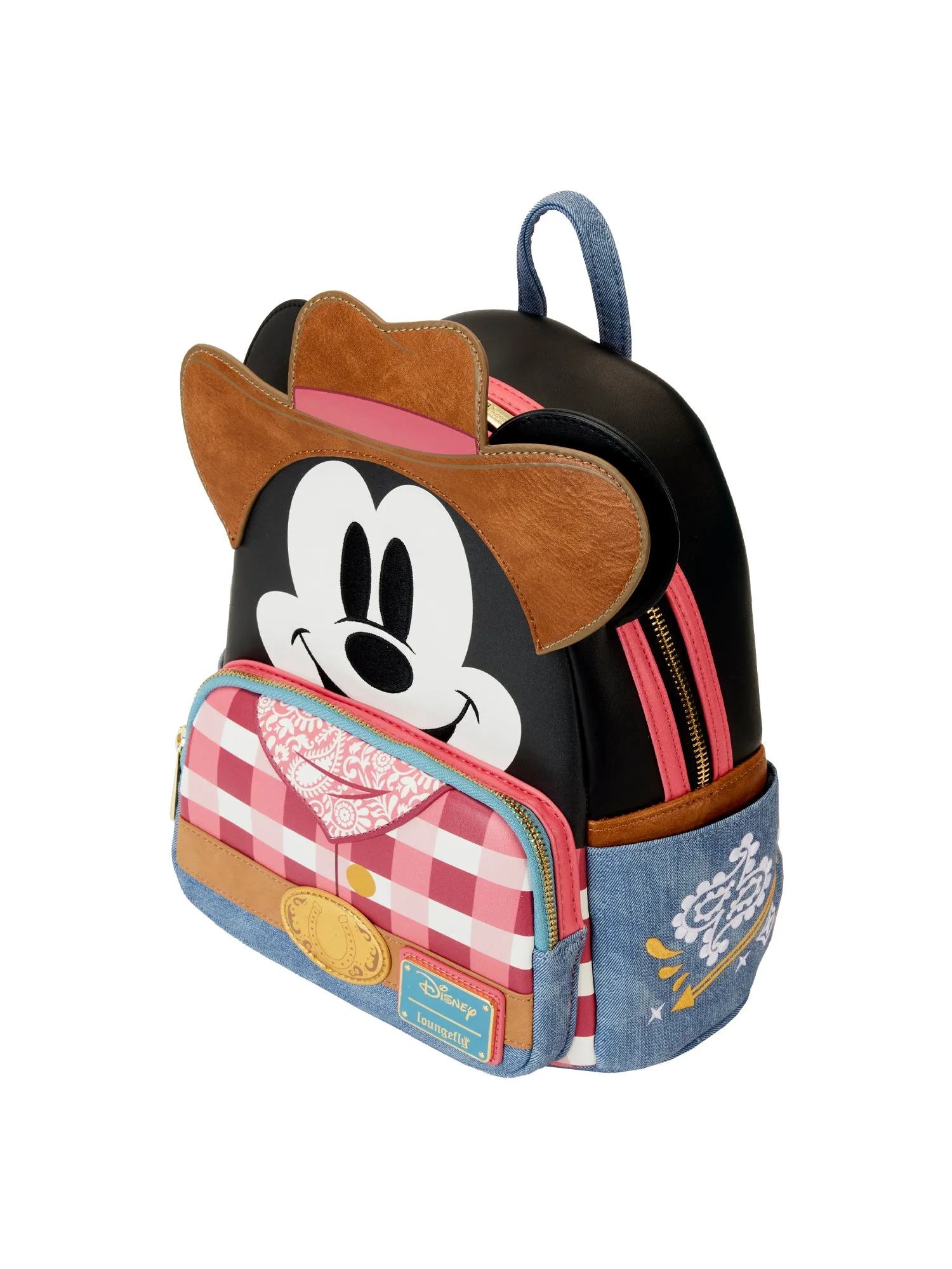 Loungefly x Disney Western Mickey Mouse Mini Backpack Handbag