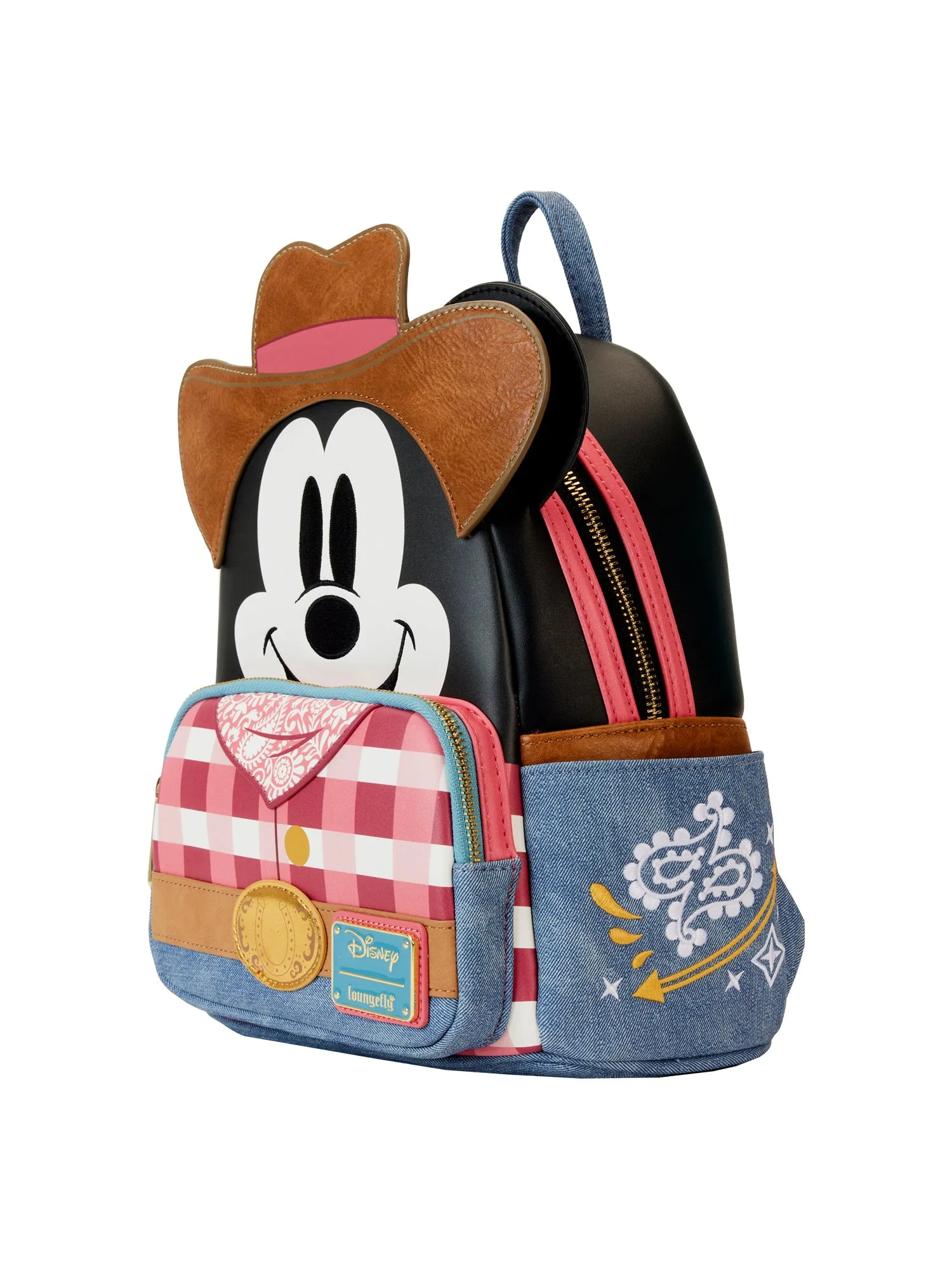 Loungefly x Disney Western Mickey Mouse Mini Backpack Handbag