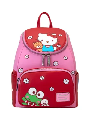 Loungefly x Sanrio Hello Kitty & Friends Mini Backpack Handbag Color Block