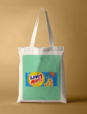 Love More Chocolate Chip Biscuit {Tote Bag}