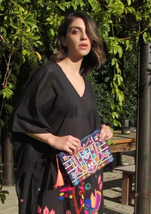 Lulu Embroidered Clutch