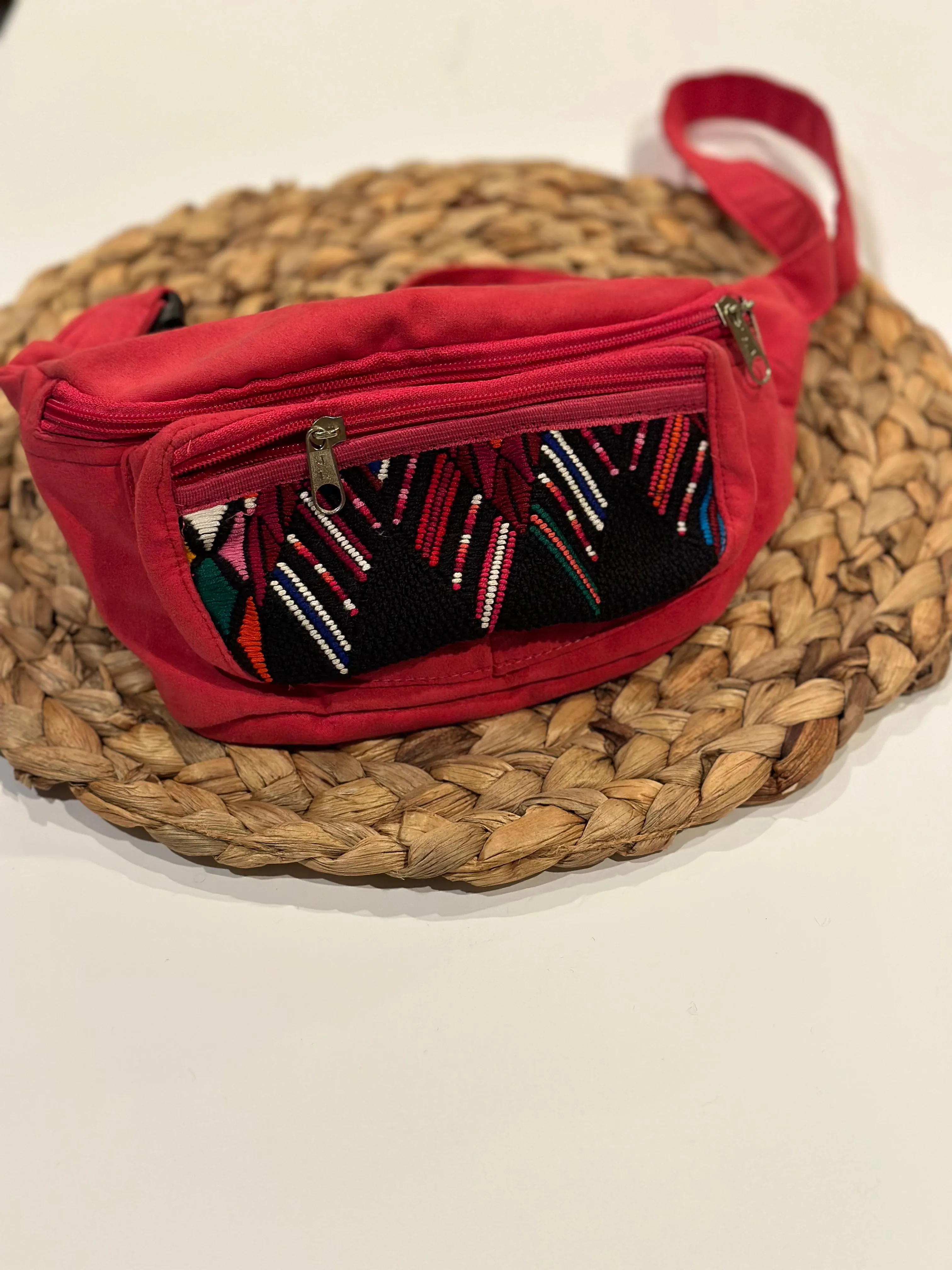 Lulu Suede Fanny Bag