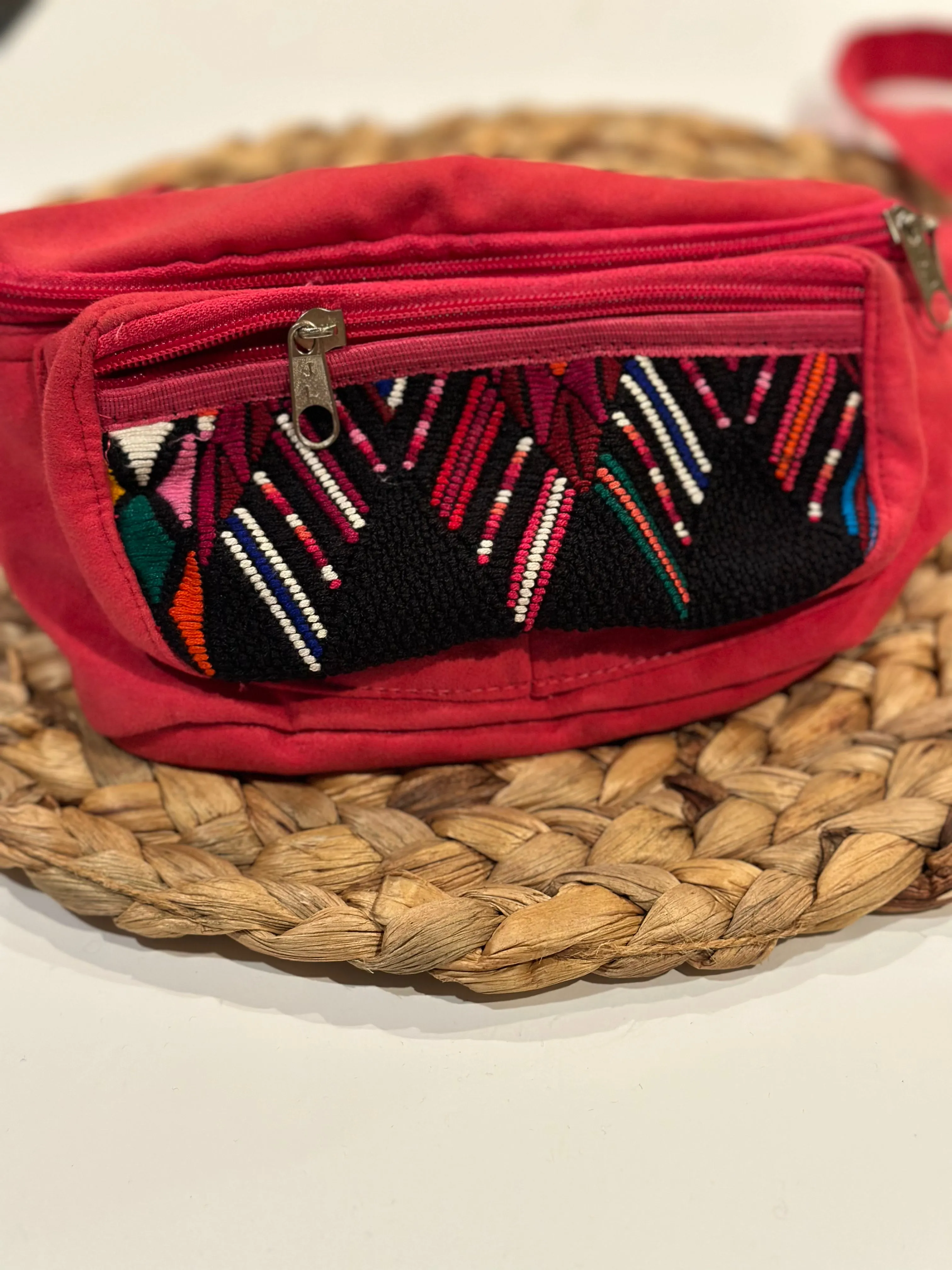 Lulu Suede Fanny Bag