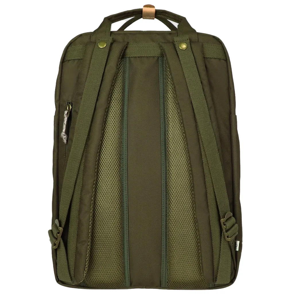 Macaroon Large Reborn Backpack Army