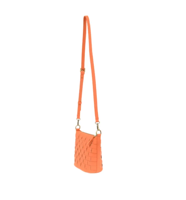 MACI WOVEN CROSSBODY BAG
