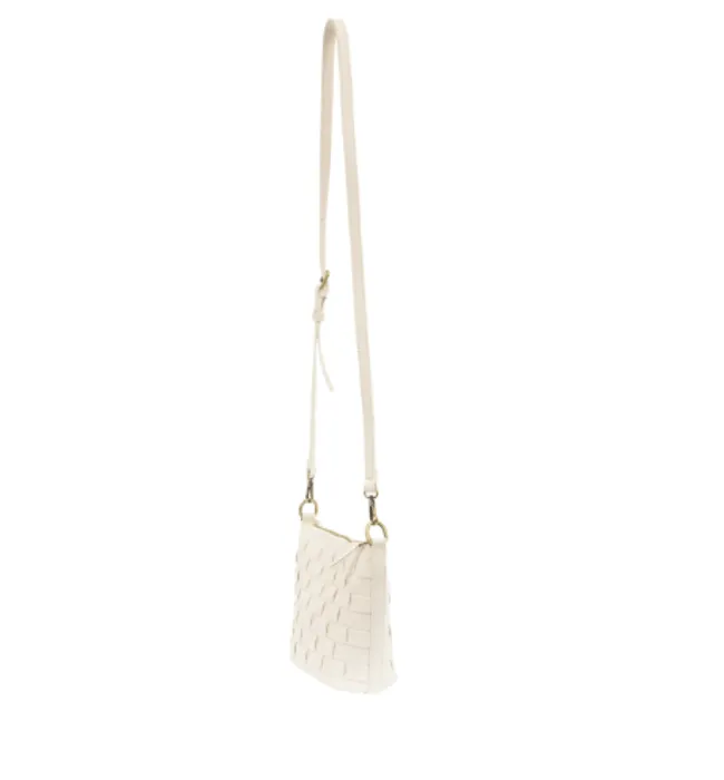MACI WOVEN CROSSBODY BAG