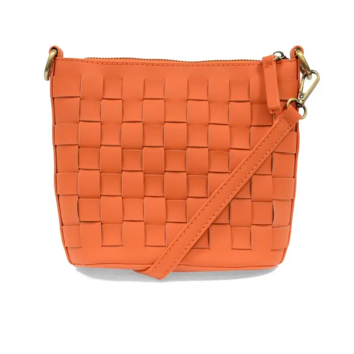 MACI WOVEN CROSSBODY BAG