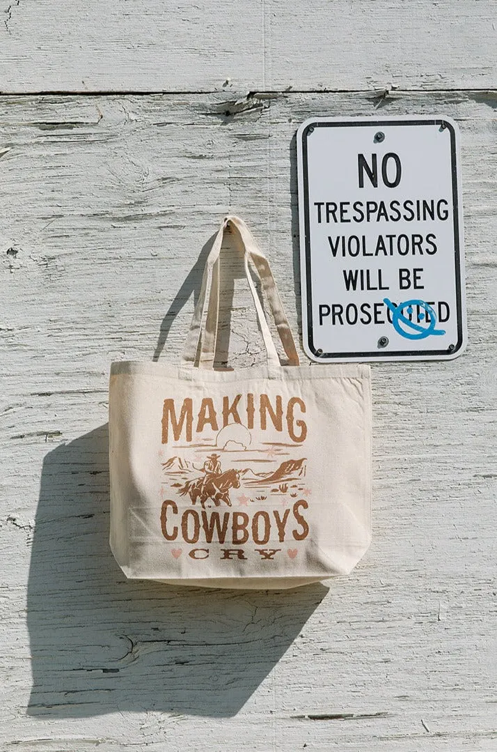 Makin Cowboys Cry Tote