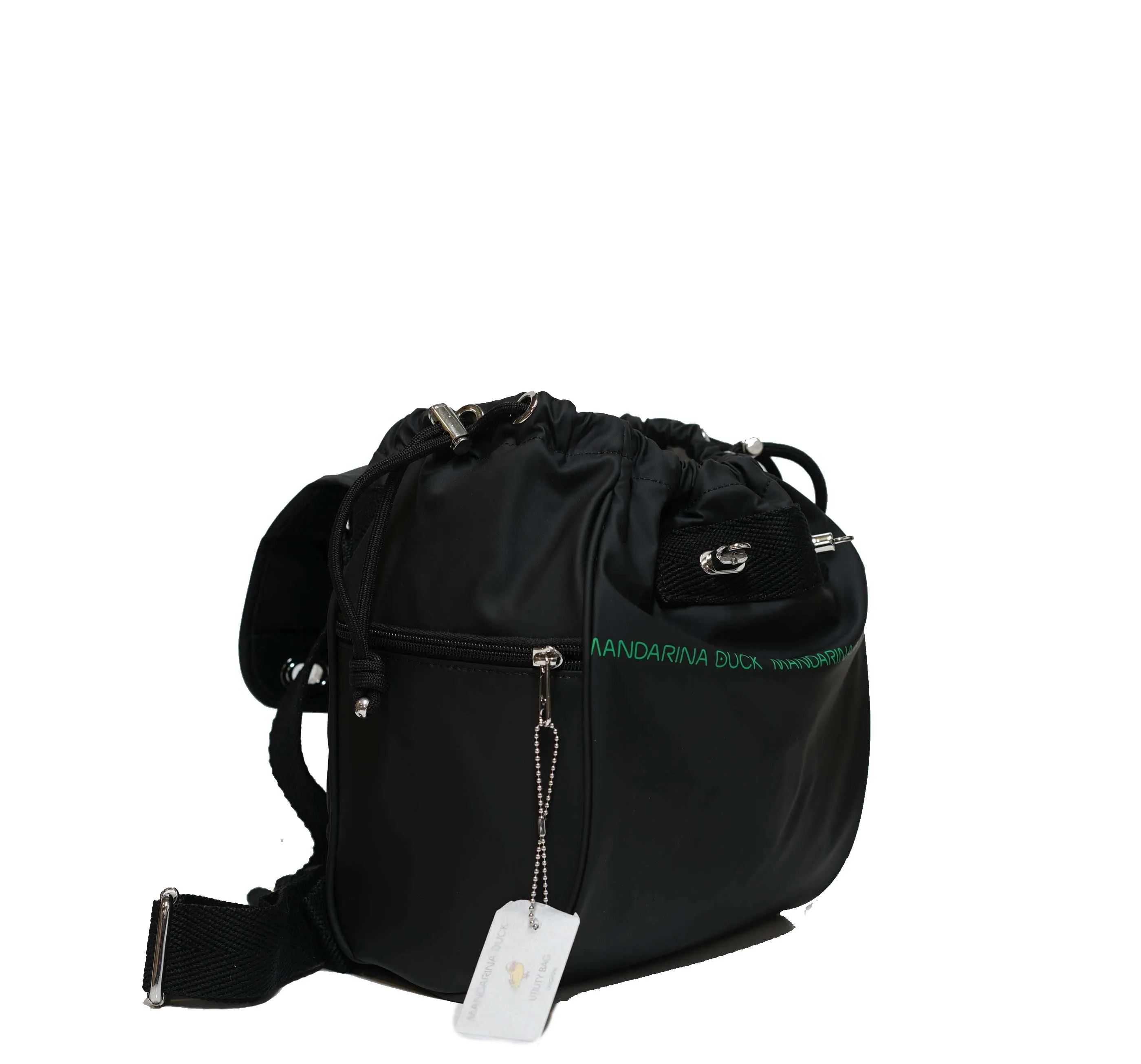 Mandarina Duck Black Small Backpack Utility P10UQT06651