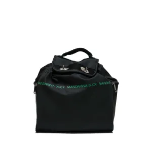 Mandarina Duck Black Small Backpack Utility P10UQT06651