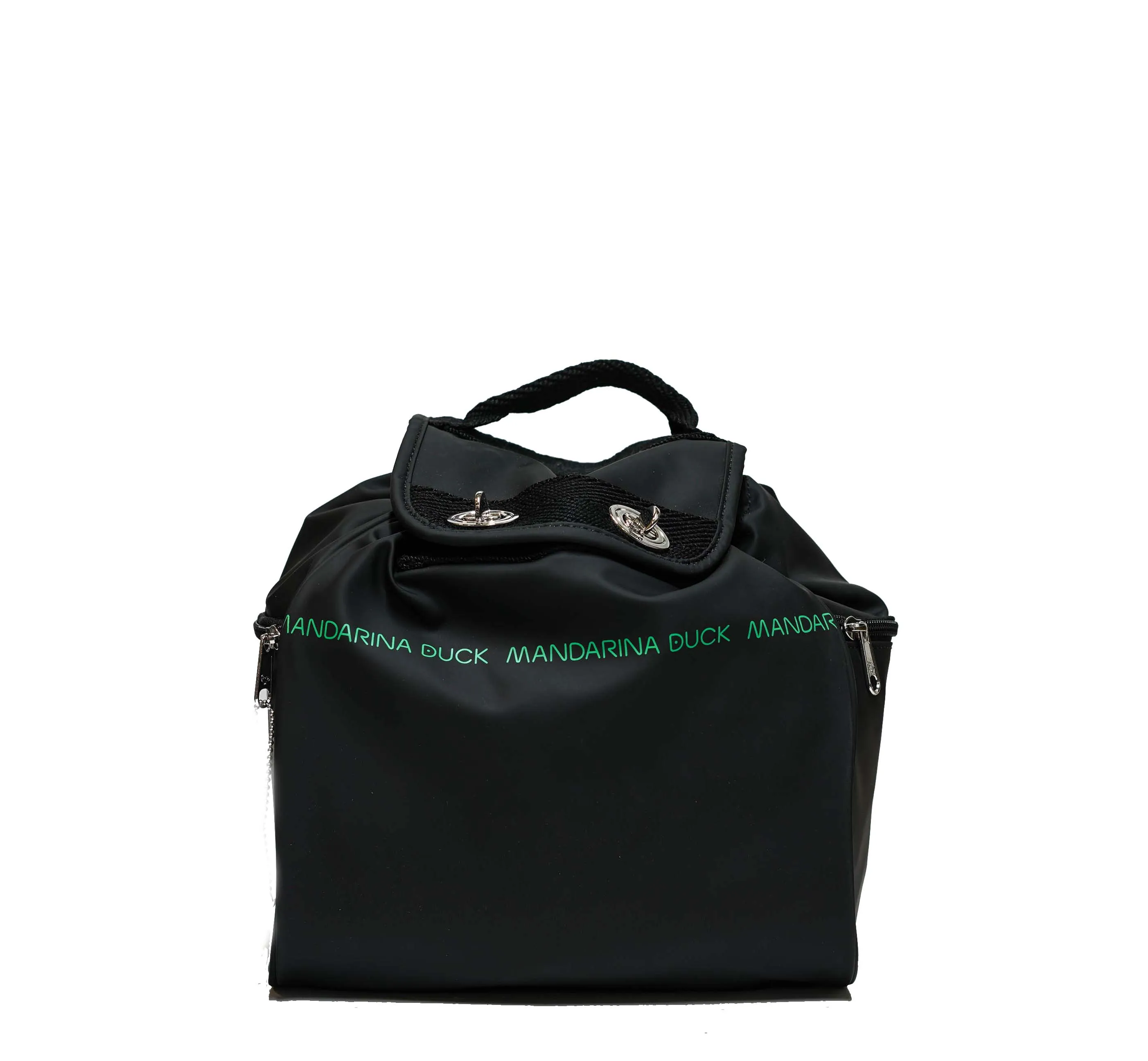 Mandarina Duck Black Small Backpack Utility P10UQT06651