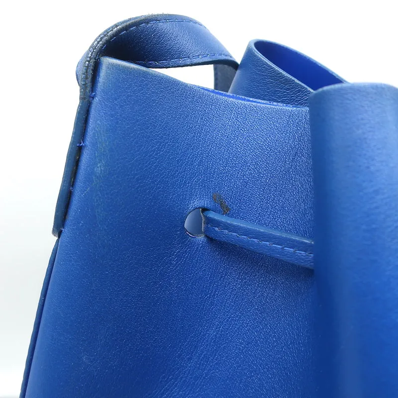 Mansur Gavriel Bucket Bag Royal Blue Leather Crossbody Bag