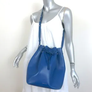 Mansur Gavriel Bucket Bag Royal Blue Leather Crossbody Bag