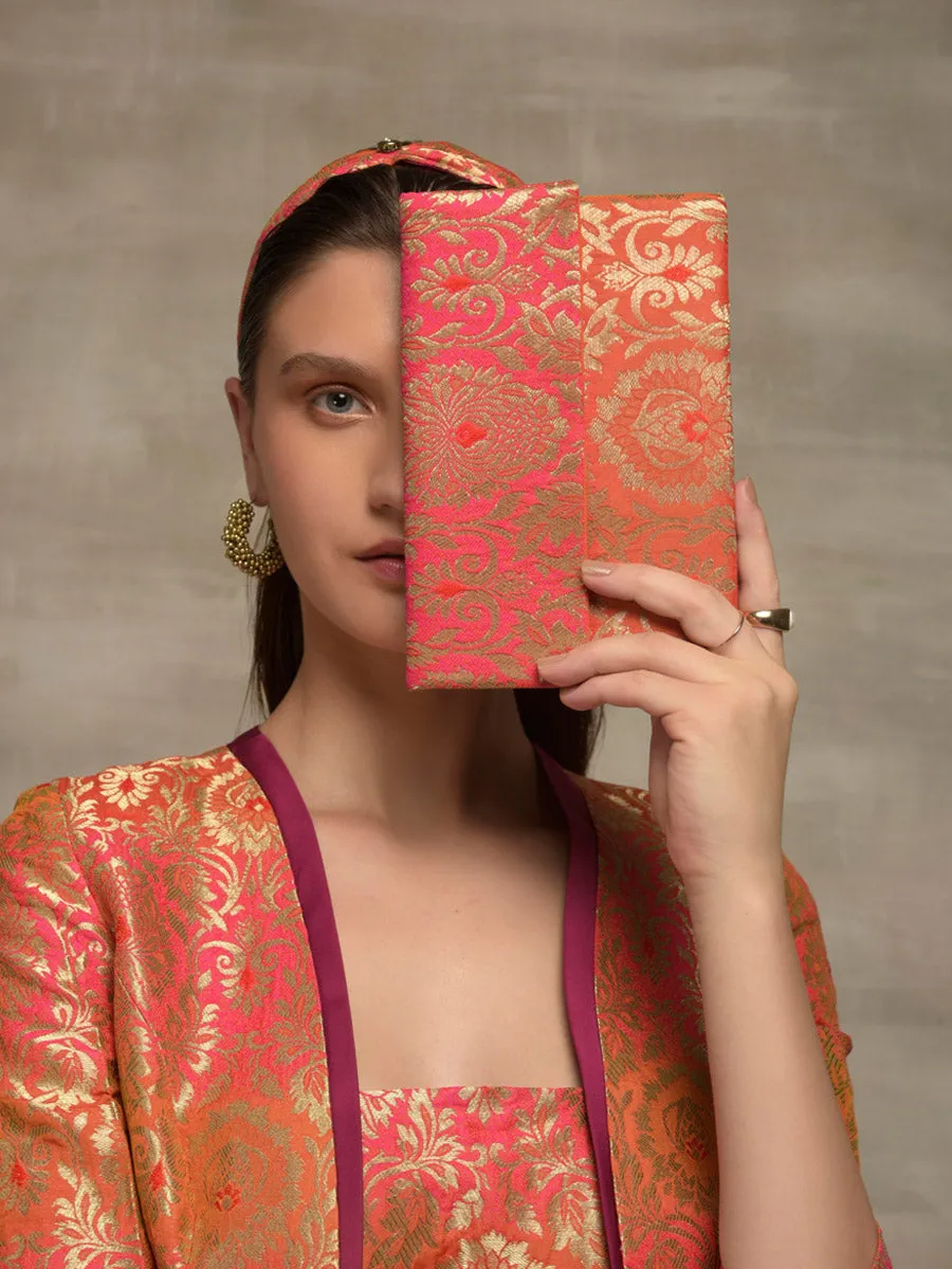 Marigold Bloom Clutch