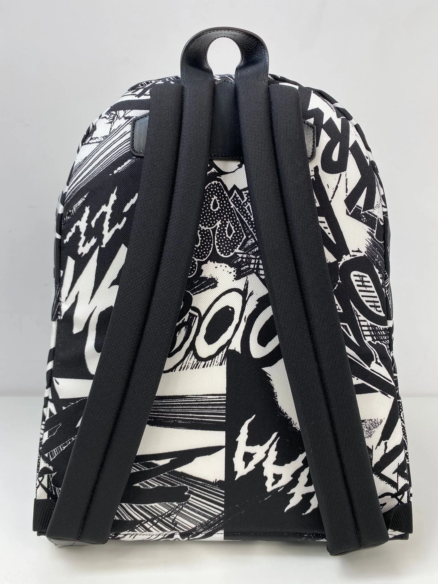 Medium Backpack in Nylon with Christian Marclay 'ZZHAA