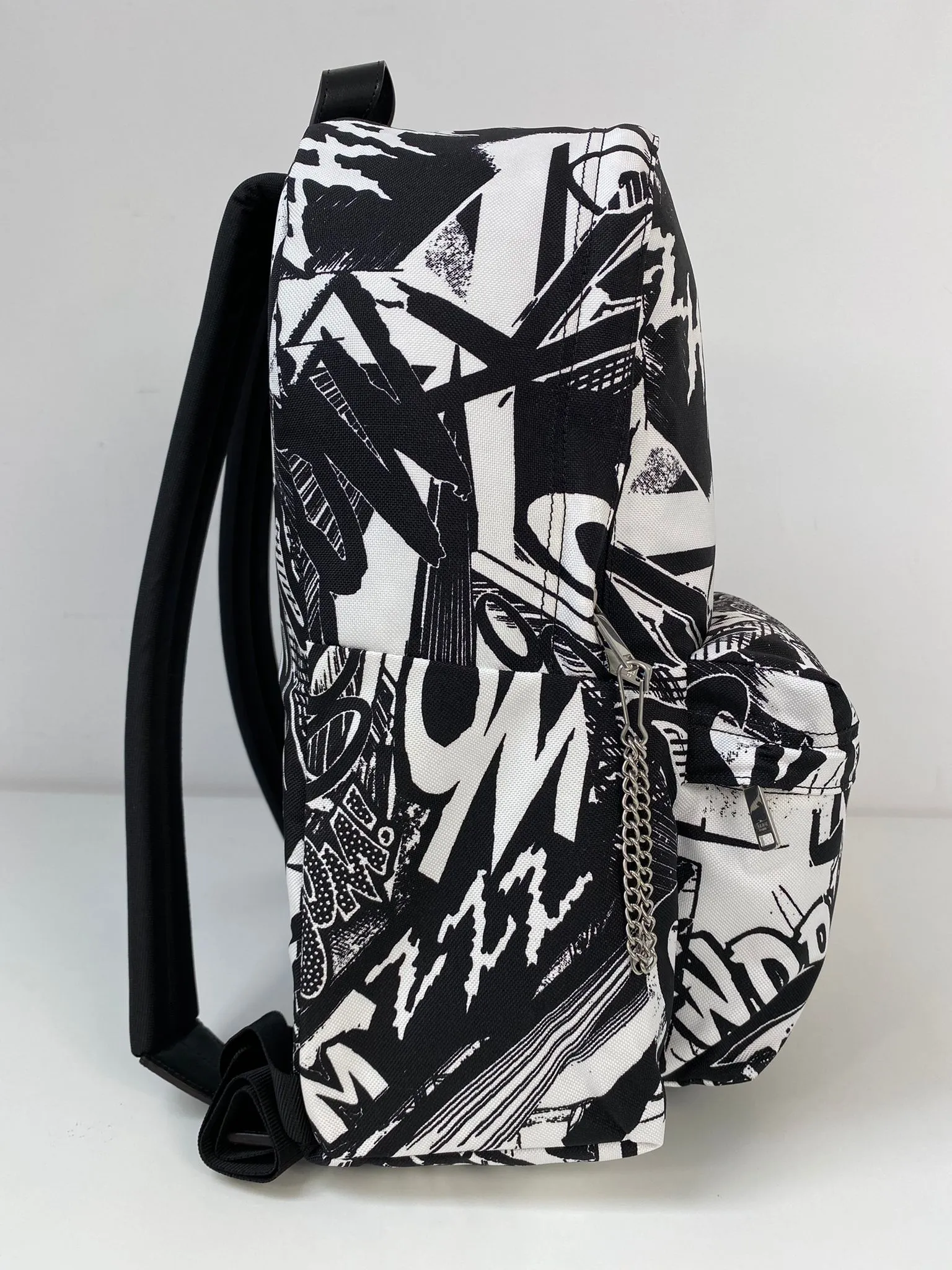 Medium Backpack in Nylon with Christian Marclay 'ZZHAA