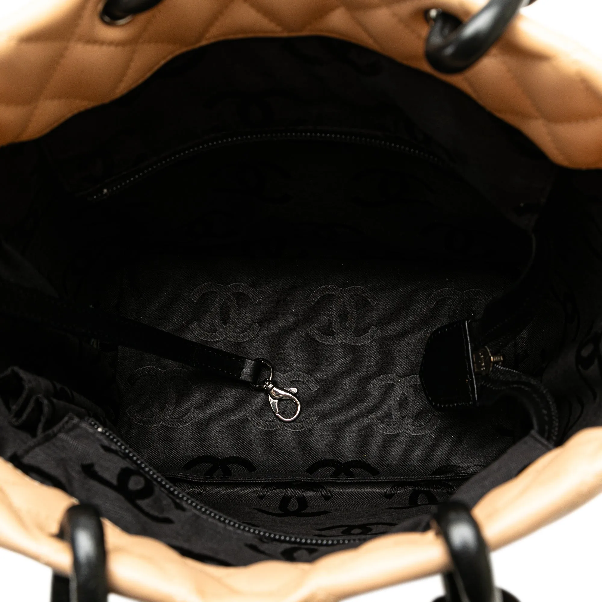 Medium Lambskin Cambon Ligne Tote