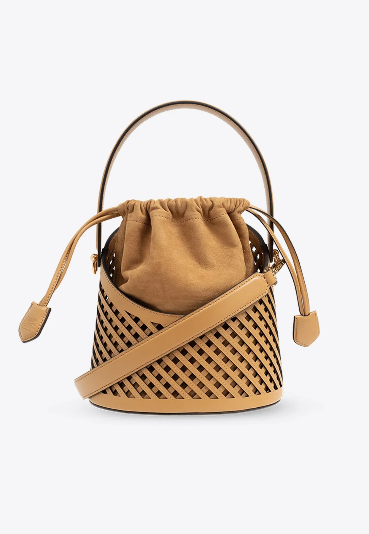 Medium Saturno Cut-Out Bucket Bag