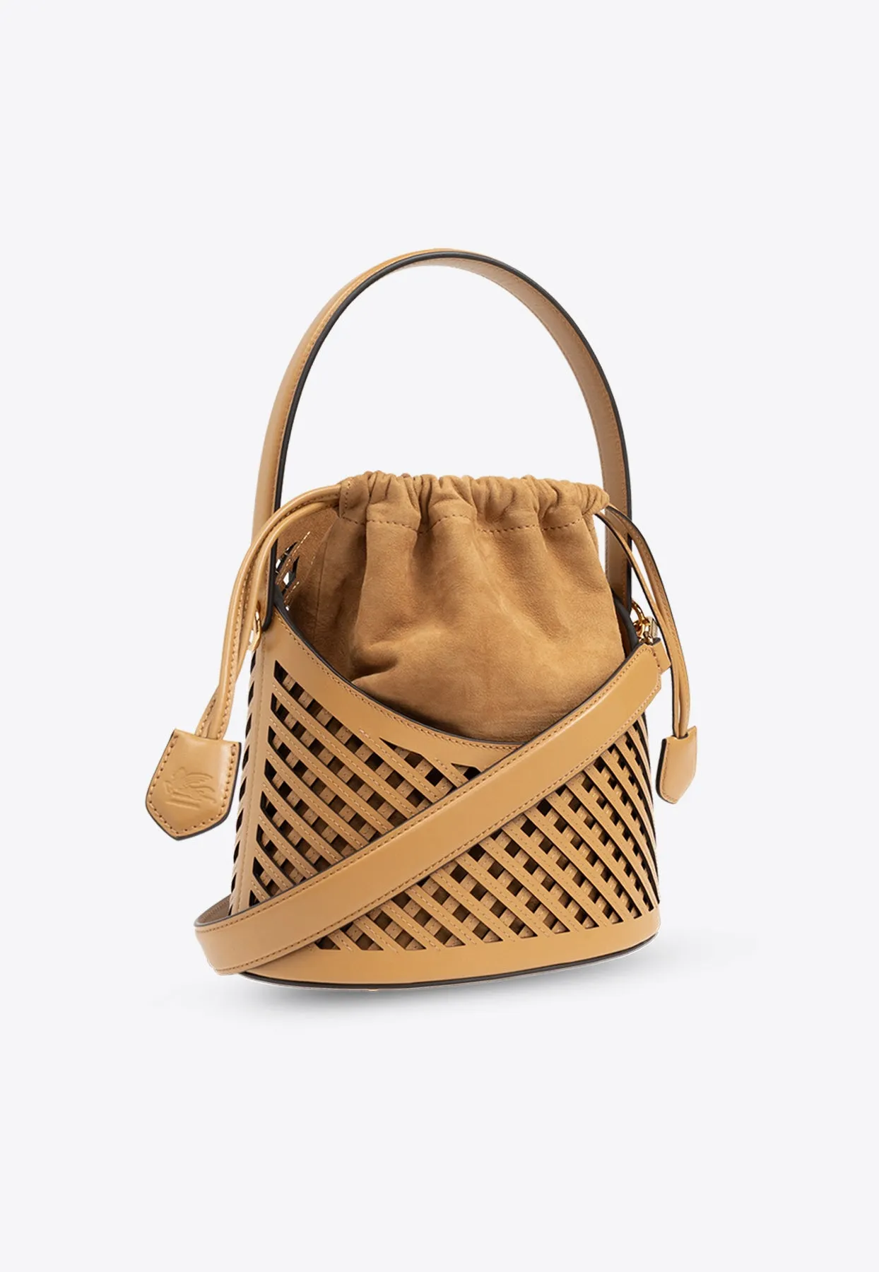Medium Saturno Cut-Out Bucket Bag