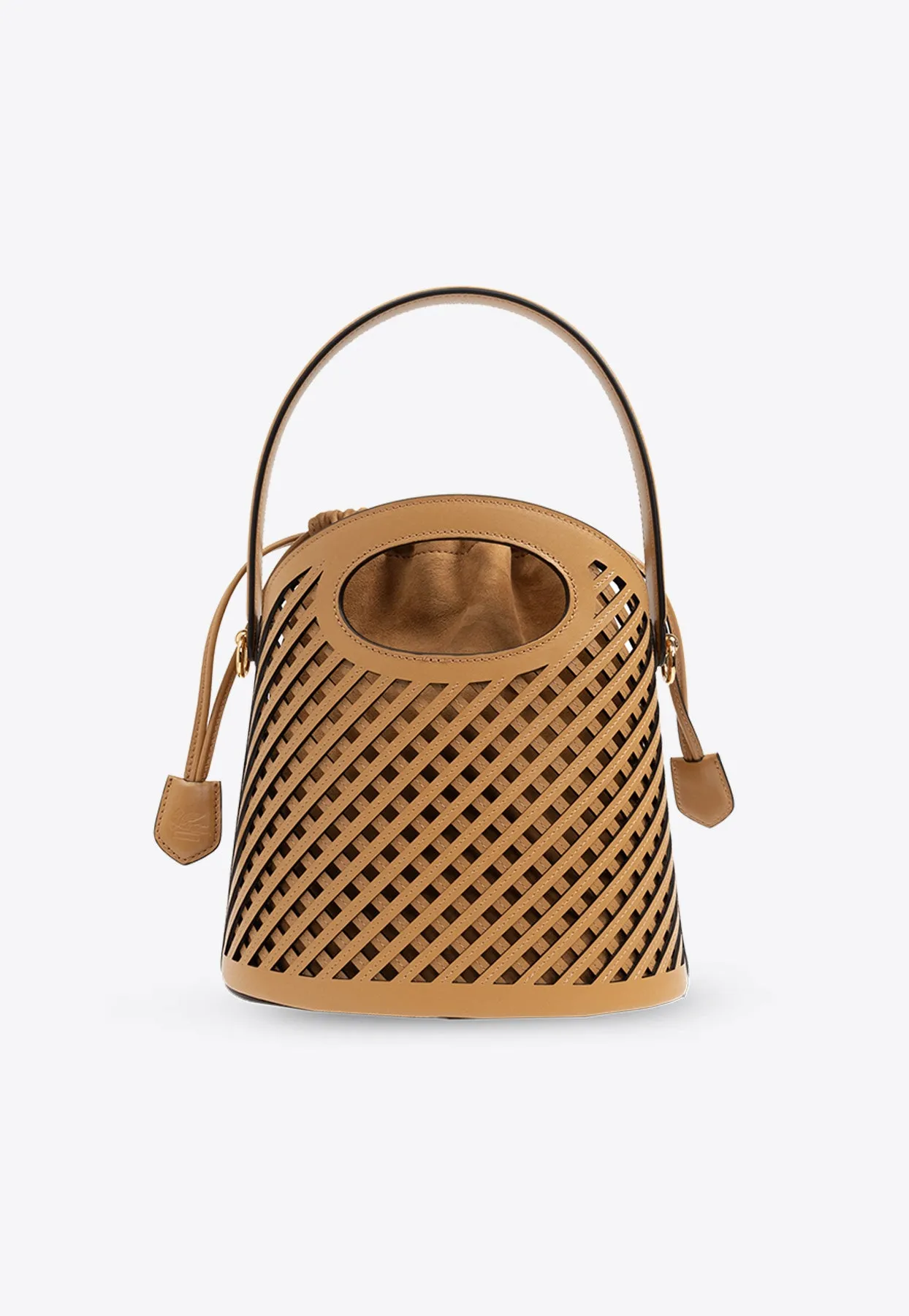 Medium Saturno Cut-Out Bucket Bag