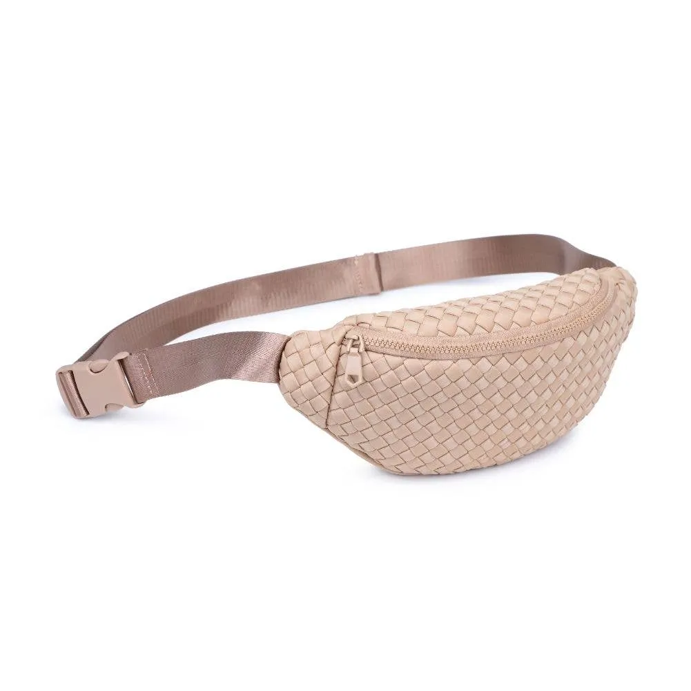 Melina Woven Belt Bag