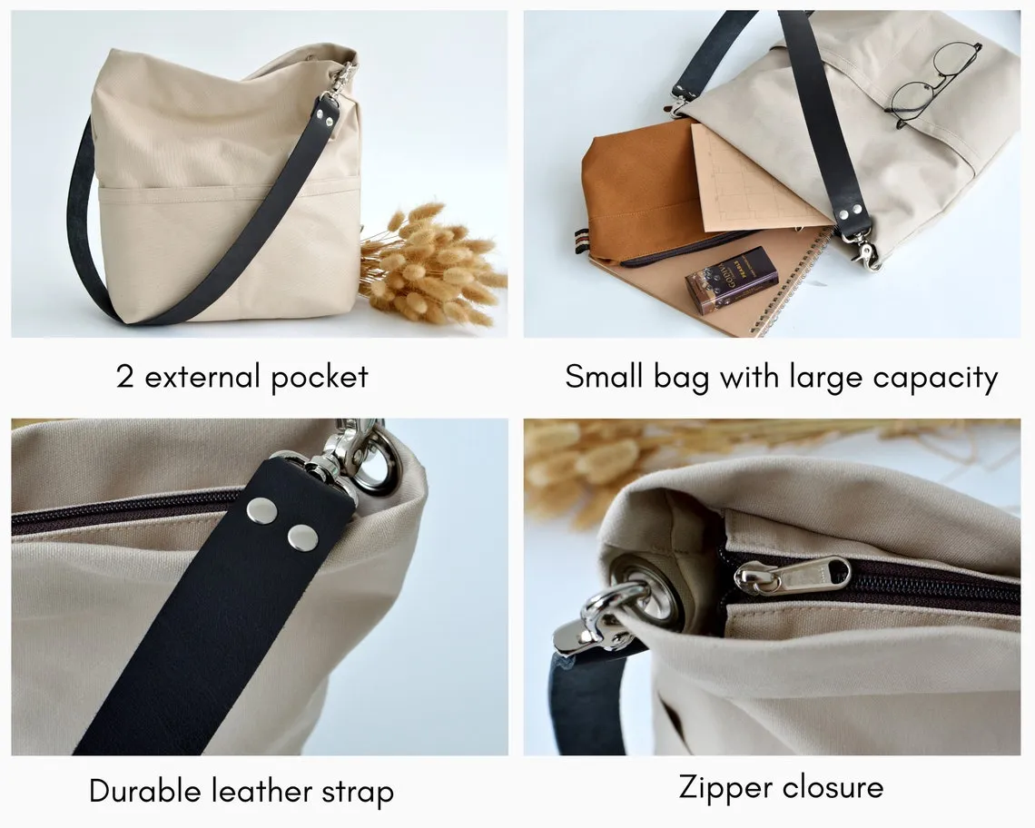 Mila 201 Rose Gold | Hobo Tote Bag