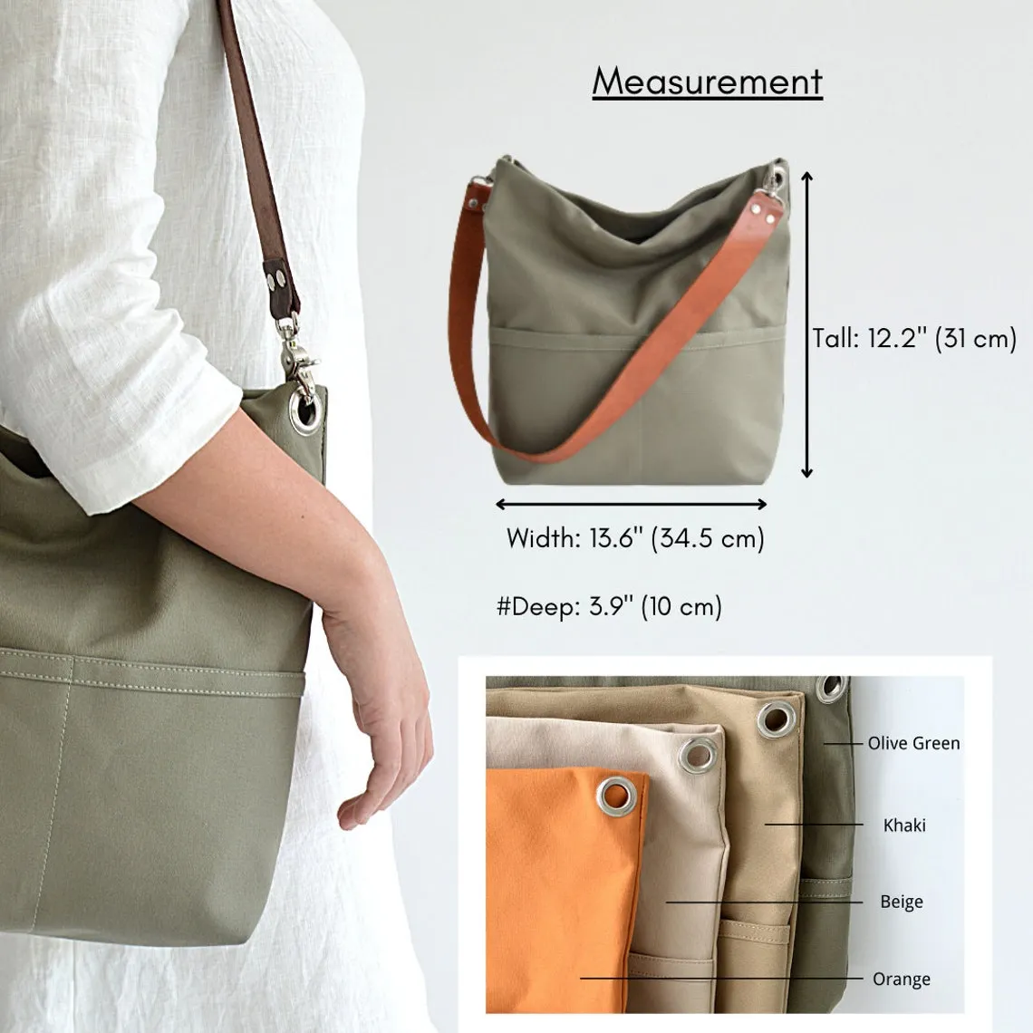 Mila 201 Rose Gold | Hobo Tote Bag