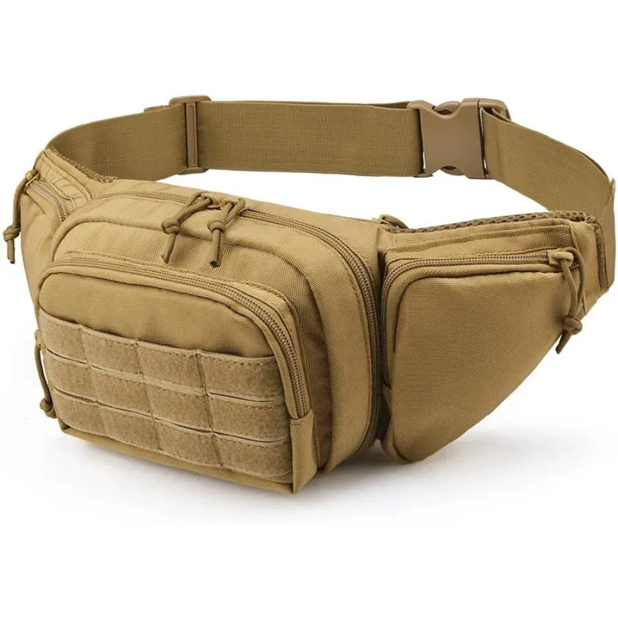 Military Tactical Waist Gun Bag Belt