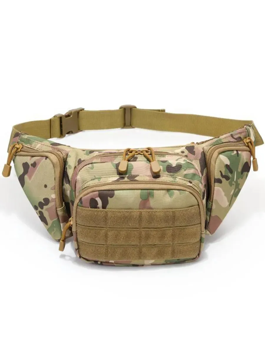 Military Tactical Waist Gun Bag Belt