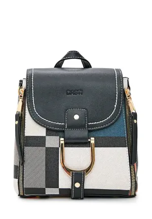 Mini Convertible Backpack Small Purse for Women Dasti (Blue)