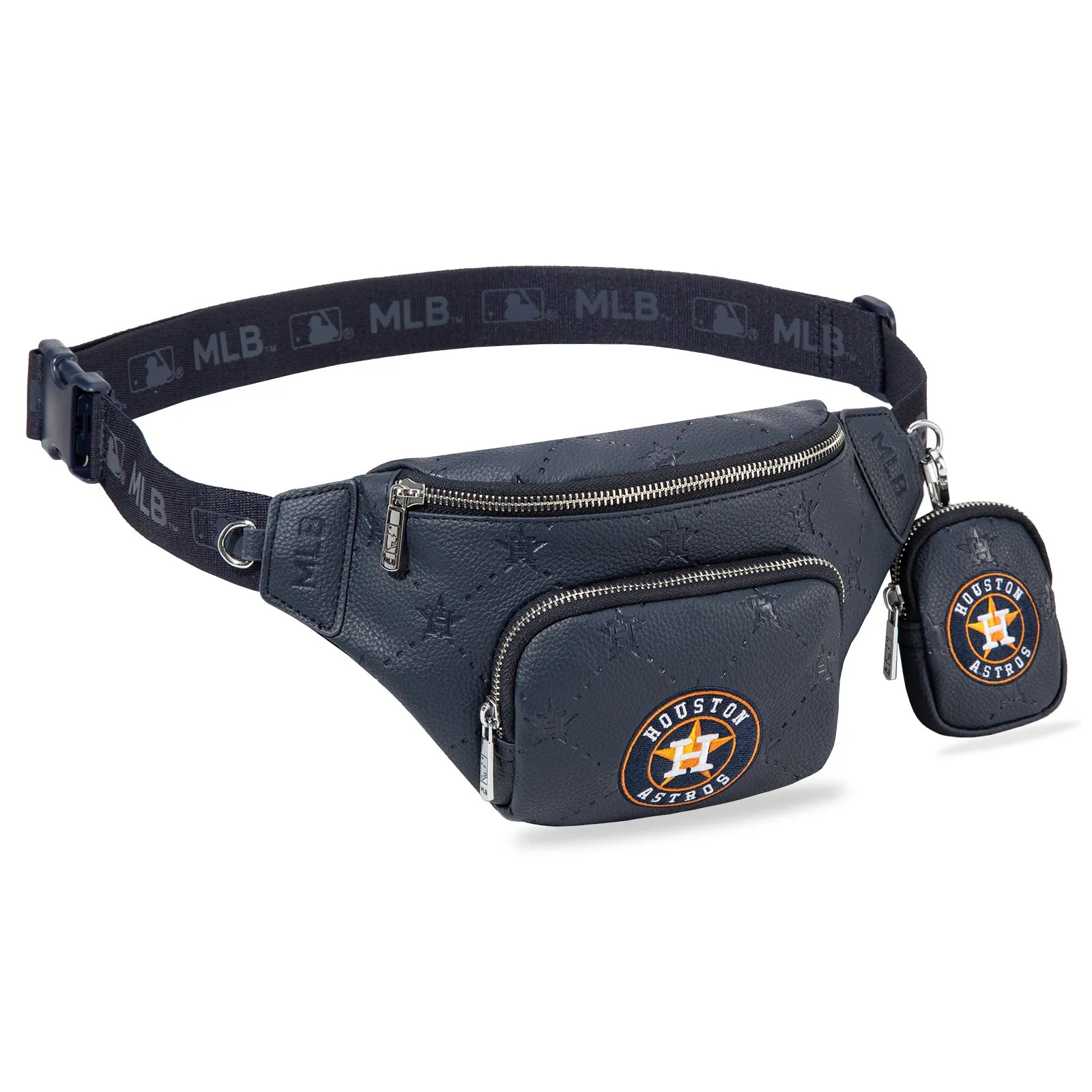 MLB-HA20-320  MLB  Houston Astros Team  Fanny Pack Belt Sling Bag