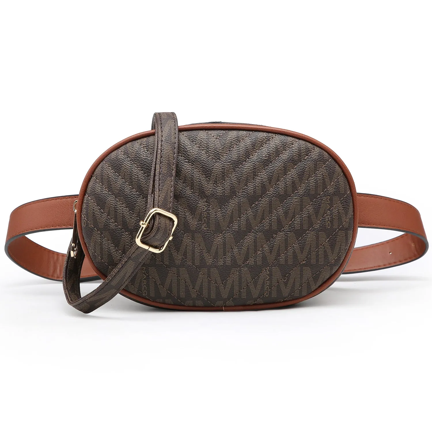 Monogram/Signature Logo Belt Bag/Crossbody/Messenger Bag