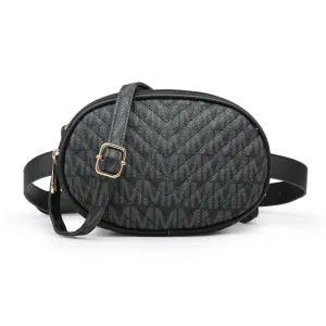 Monogram/Signature Logo Belt Bag/Crossbody/Messenger Bag