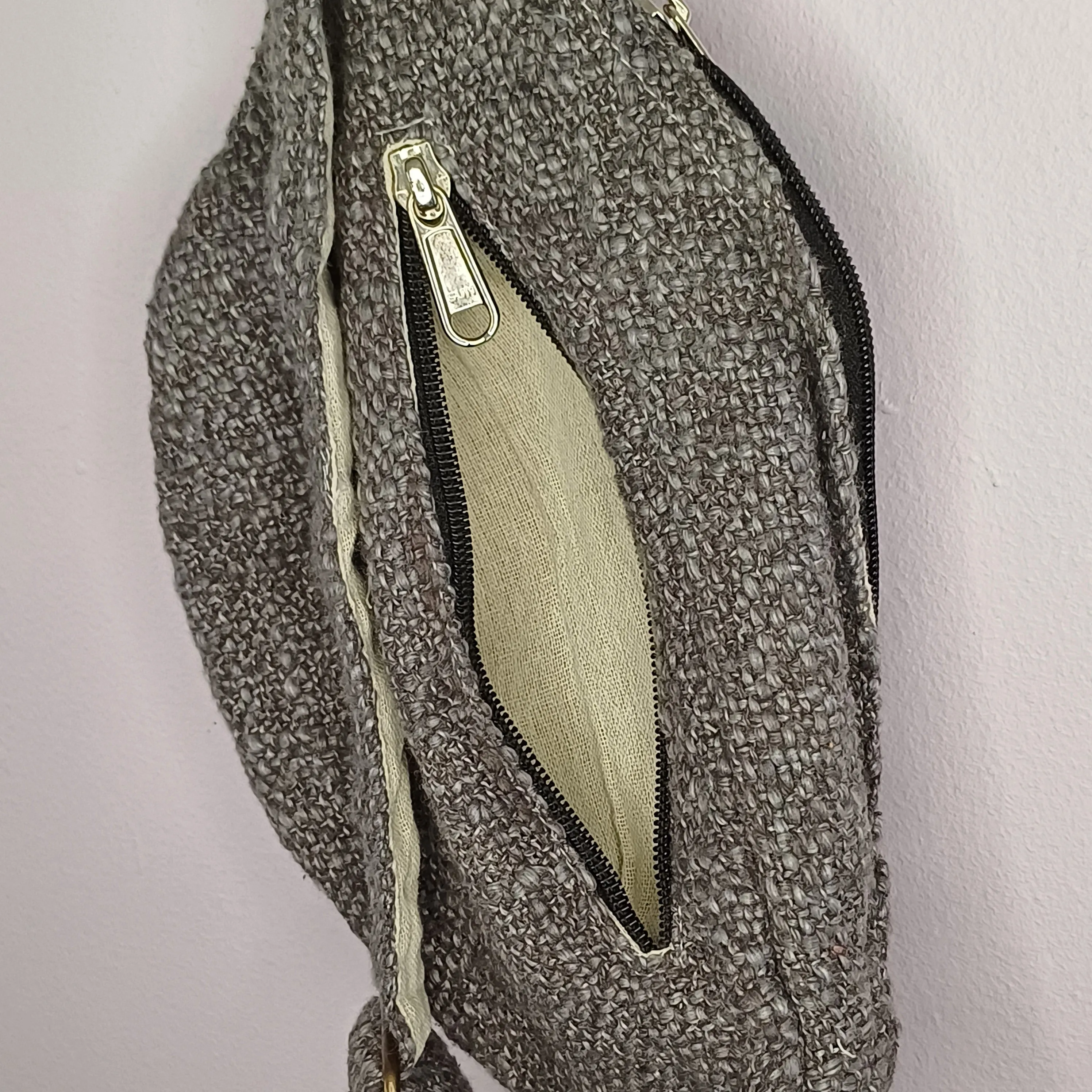 Moonlight Hemp/Jute Moon Bag