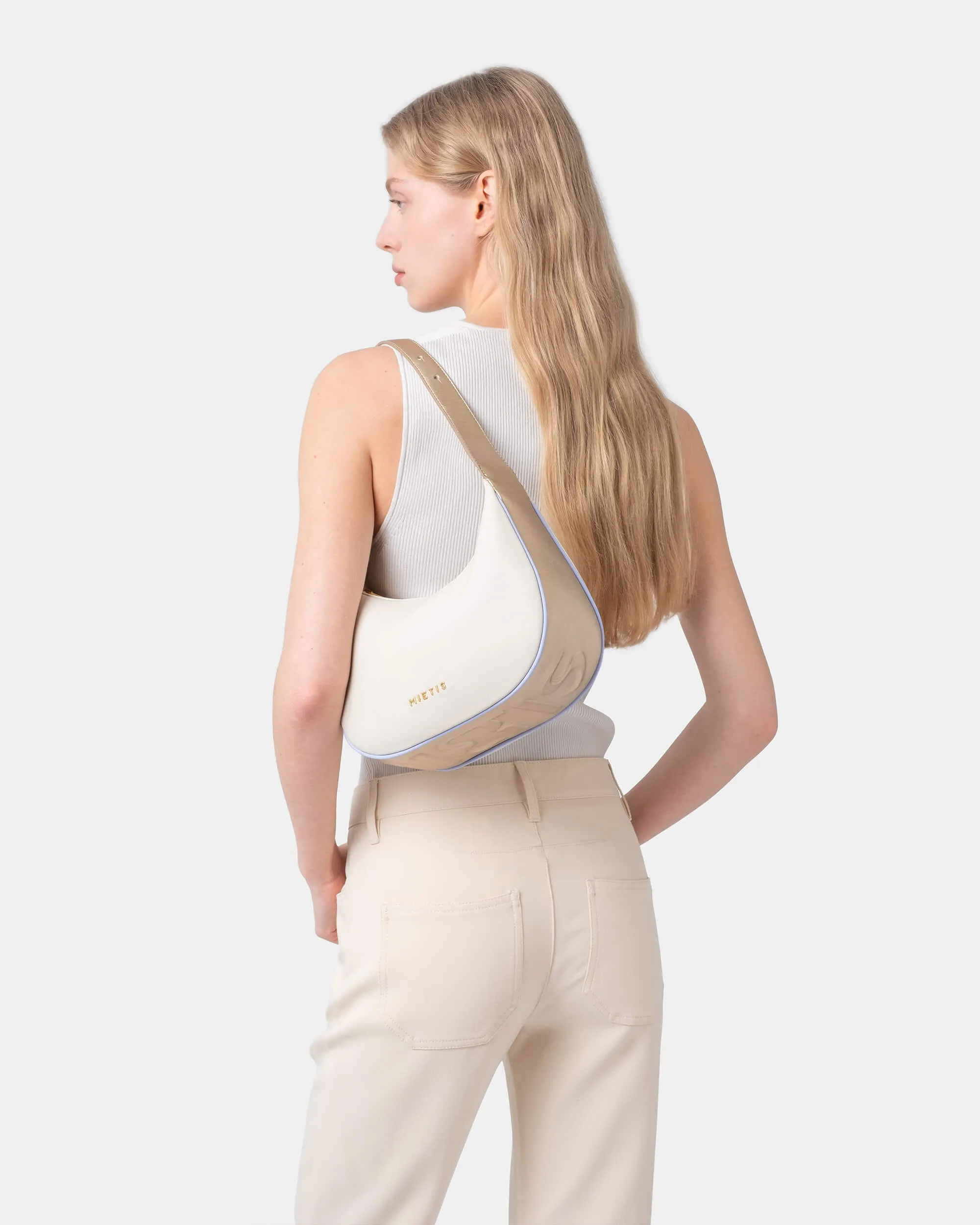 Muffin Hobo White / Gold