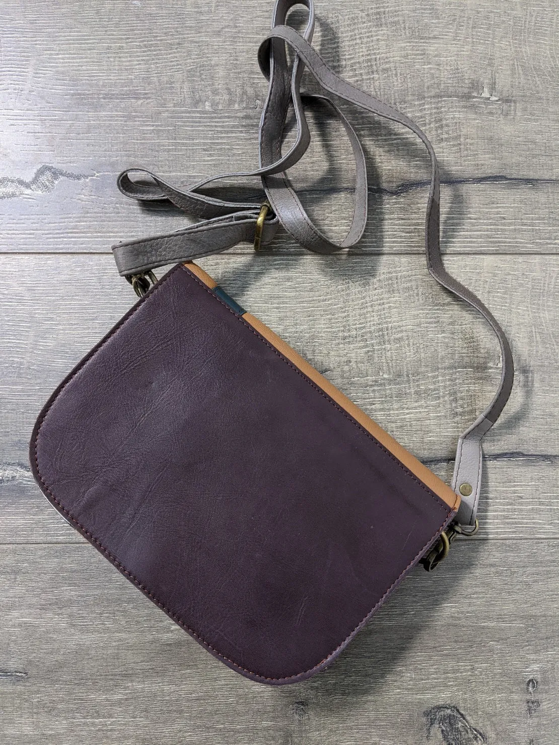 Multi Leather Shoulder Bag