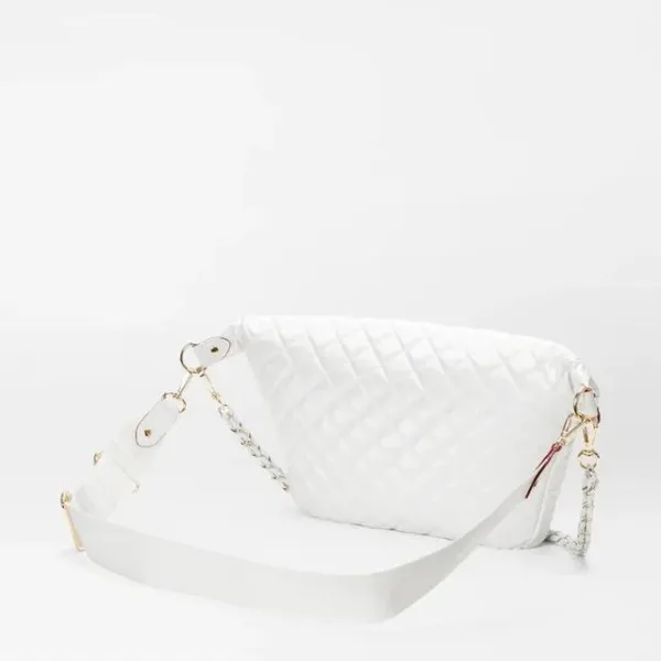MZ Wallace Crosby Sling in Pearl Metallic