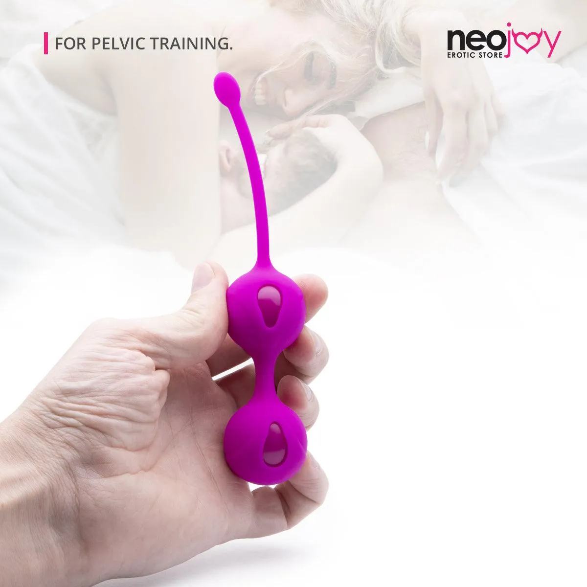 Neojoy Geisha Twin Balls Kegel Balls for Pelvic Training - Exercise Weights Toy